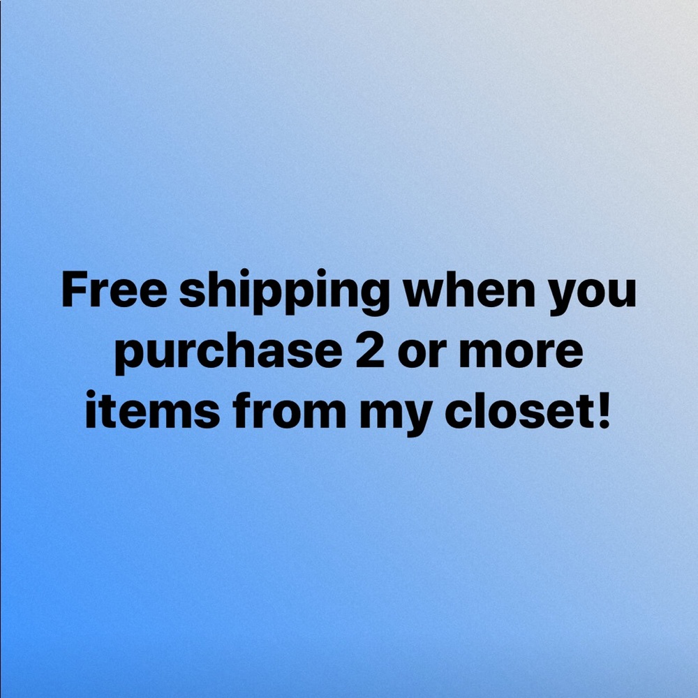 Free shipping